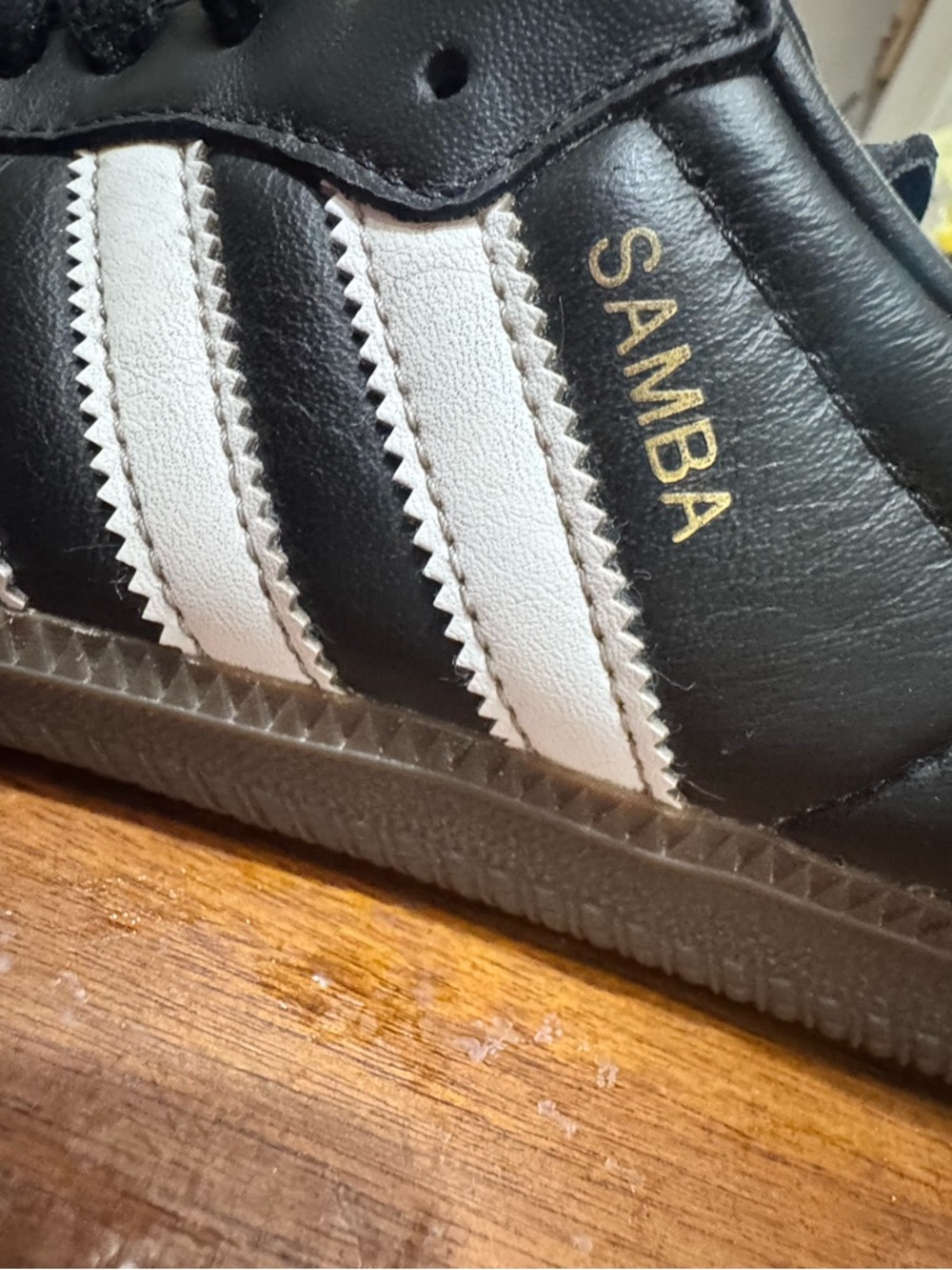 adidas Samba Classic Low-Top Sneaker — Black & White